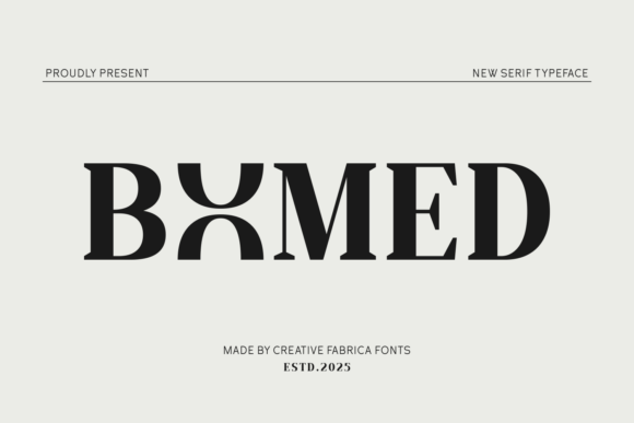 Bomed: The Bold Serif Typeface for Modern Campaigns