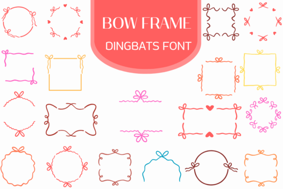 Bow Frame Font for Scroll-Stopping Social Graphics