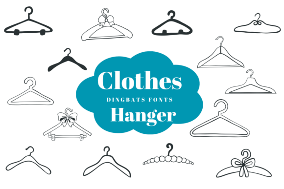 Clothes Hanger Font for Modern Web Design