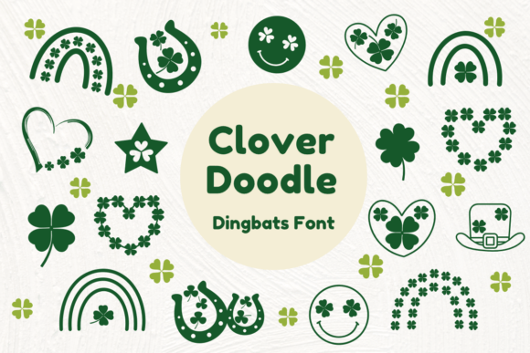 Clover Doodle: The Sketched Font for Crafters