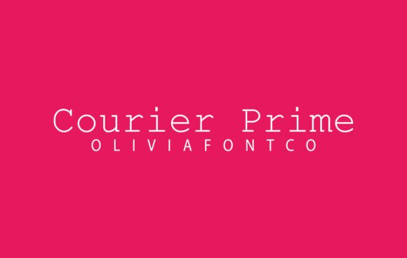 Courier Prime Font for Handmade Creators