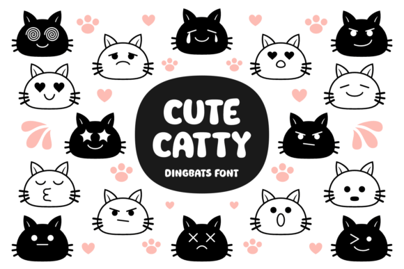 Cute Catty Font: A Playful Typeface for Branding