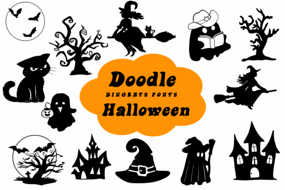 Doodle Halloween: The Ultimate Spooky-Cute Font Download