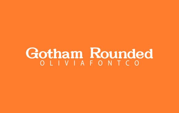 Gotham Rounded: A Romantic Handwritten Typeface