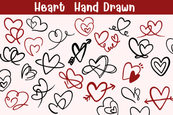 Heart Hand Drawn Font for Authentic Branding