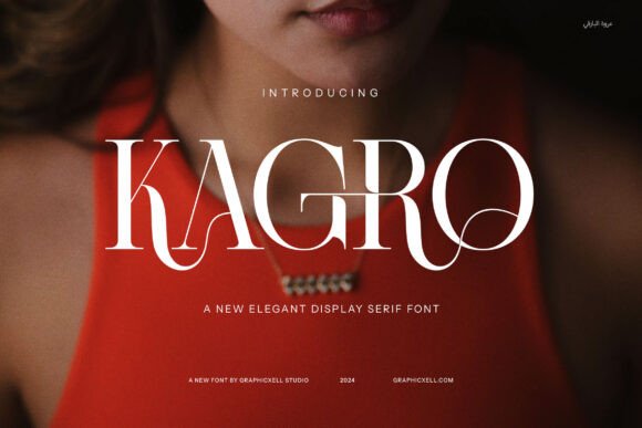 Kagro: A Sophisticated Serif Font for Editorial Design