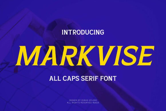 Markvise Typeface for Bold Brand Identity