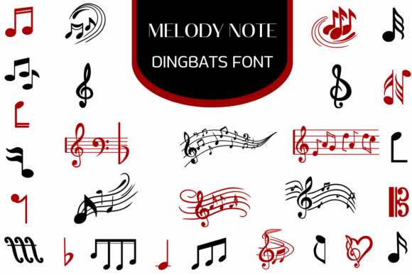 Melody Notes: A Playful Typeface for Creative Branding