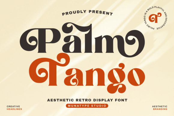 Palm Tango Font for Small Business Branding