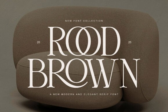 Rood Brown Font: A Premium Serif for Elegant Design
