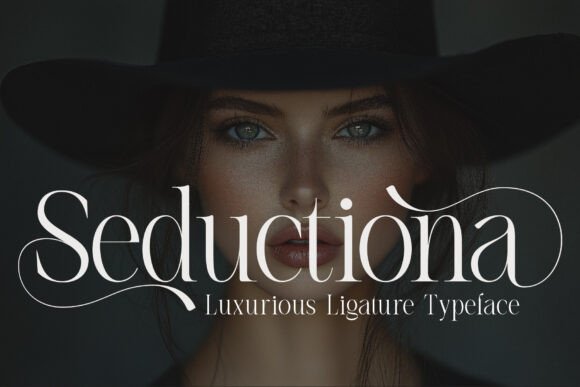 Seductiona Typeface for Luxury Craft Branding