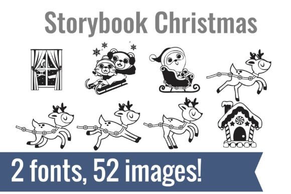 Storybook Christmas Dingbats Typeface Review