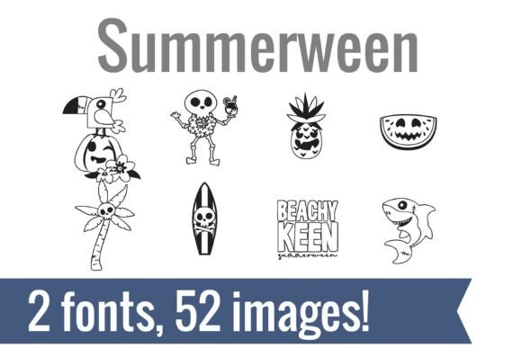 Summerween Dingbats Font for Brand Identity