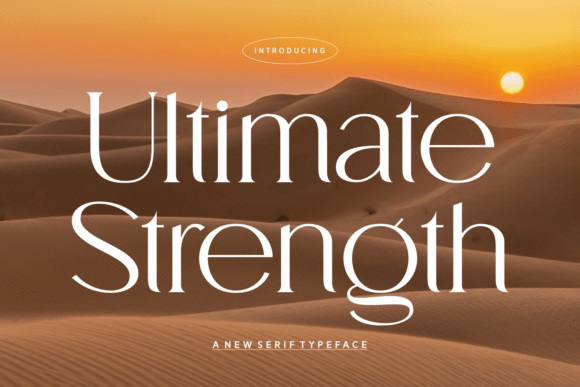 Ultimate Strength Font for Bold Branding