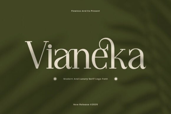 Vianeka: A Modern Luxury Serif Font for Editorial Design